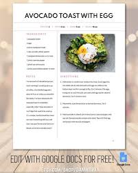 Recipe Book Template Cookbook Minimal Clean White Editable Recipe Binder Printable Modern Classic Farmhouse Rustic 5 Page Template 8 5x11 In 2020 Recipe Book Templates Recipe Book Recipe Binder