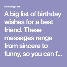 Funny 30th Birthday Message For Friend 30 Birthday Wishes For A Best Friend Birthday Wishes 30th Birthday Wishes Wishes For You