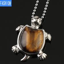 Buy Natural Stone Crystal Animal Necklace Cute Tortoise Simple Personality Pendant Amethyst European And American Jewelry At Affordable Prices Free Shipping Real Reviews With Photos Joom