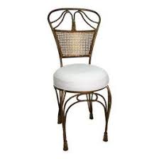 Vintage Mid Century Italian Gilt Metal Rope And Tassel Design Side Chair For Sale Chair Side Chairs Ercol Dining Chairs