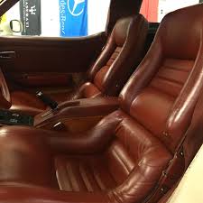 Original Red Interior 1981 Corvette C3 Car Seats Corvette C3 Red Interiors