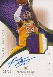 <p>kobe bryant's autograph has taken several different turns and twists during his young career. Top Kobe Bryant Cards Best Rookies Most Valuable Autographs Inserts