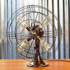 2020 popular 1 trends in lights & lighting with vintage metal ceiling fan and 1. Vintage Fan Lamp By Dan Cordero Is An Elegant Design