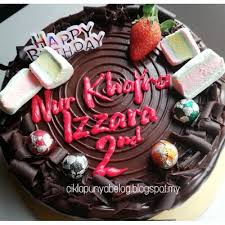 Check spelling or type a new query. Chocolate Indulgence Cake Kek Harijadi Untuk Adik Zara