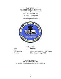 Contoh makalah pkl smk dengan judul tentang odgj. Doc Contoh Laporan Prakerin Smk Tkj Karim Al Kholil Academia Edu