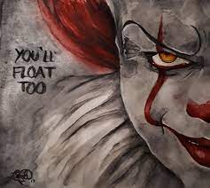 Sie können mit dem zeichnen mit strichmustern beginnen und der zeichnung dann farbe geben. Mein Kleines Kunstatelier Pennywise Wattpad