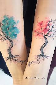 Couples tattoos encompass all the qualities and symbols that are personal to the individual lovers, an inked language that only they know. Symbolic And Meaningful Couple Tattoos To Strengthen The Bond
