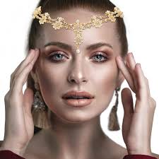 Amazon.com : Head Chain Jewelry Headpiece Rhinestone Head Jewelry Wedding  Headband Chain Headpiece Bohemian Style Rhinestone Headband Diamond Head  Chain Hair Accessories for Women Girls Hair Decoration (Gold) : Beauty &  Personal