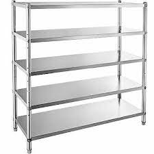Home light industry & daily use kitchen racks stainless steel kitchen rack 2021 product list. Kitchen Shelves Shelf Rack Stainless Steel Shelving Organizer Units 60 72 Inch Ebay