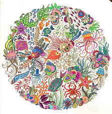 Lost Ocean Gel Pen Mandala