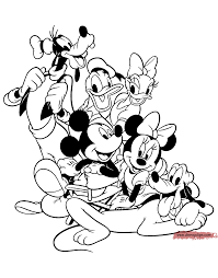 Kleurplaten kleurboeken minnie mouse pooh beer stijl gidsen huisdieren. Minnie Mouse And Daisy Coloring Novocom Top