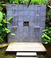 Outdoor Shower Tumblr With Images Outdoor Shower Outdoor Bathrooms Outdoor