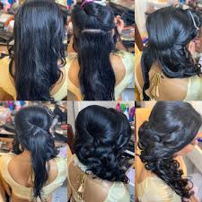 Stepbystep Learning Bride Bridalmakeup Bridal Makeup Makeupartist Hair Bun Flowers Sare Wedding Hairstyles Bridesmaid Wedding Hair Side Bridesmaid Hair