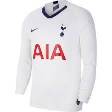 The new tottenham hotspur home shirt 2019 is in traditional white and blue color. Tottenham Hotspur Long Sleeve Home Shirt 2019 20 Official Nike