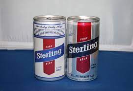 two vintage pure sterling beer can g heileman brewing co aluminum cans bar memorabilia barware collectible breweriana advertise beer can old beer cans canning