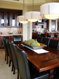 Dining Room With Rustic Table And Black Leather Chairs Black Leather Chair Black Leather Dining Chairs Wooden Dining Table Rustic