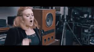 Adele later flew to los angeles to meet up with jesso and the pair wrote this piano ballad together on american composer philip glass' piano. Pin On Gif Apalooza