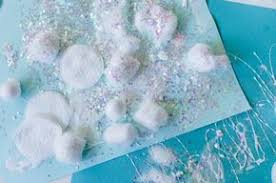Basteln Mit Kindern Unter 3 Jahren Schnee Bild Winter Bastelidee Basteln Winter Krippe Basteln Mit Kindern Winter Basteln Mit Kindern Weihnachten