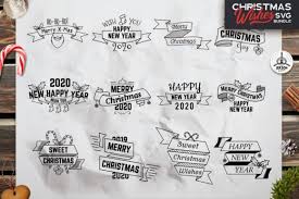 Download Christmas Svg Bundle New Year Labels Graphic By Jeksongraphics Creative Fabrica Christmas Svg Merry Christmas And Happy New Year Merry New Year SVG Cut Files