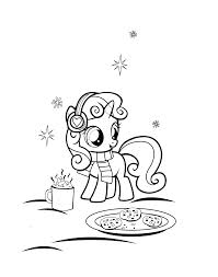 The elf on the shelf is a beloved book and holiday tradition involving santa's scout elves. My Little Pony Christmas Coloring Pages Best Coloring Pages For Kids