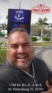 Visit Gyros and Seafood Express in St. Pete and tell them Joe Zuniga sent  you!, 1760 Dr. M.L.K. Jr. St. S., St. Petersburg, FL 33701