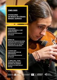 2º Concurso de Música de Cámara Manuel Quiroga (edición 2025)