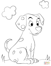 101 dalmatians coloring pages depict the life story of brave spotted puppies and their parents. Dalmatian Dog Coloring Pages Dog Coloring Page Dog Coloring Pages Free Printable Coloring Pages Dogs