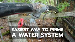 The current system is a gould 1/2 hp pump and a very small expansion tank. Cottage Life Easiest Way Ever To Prime A Water System Youtube