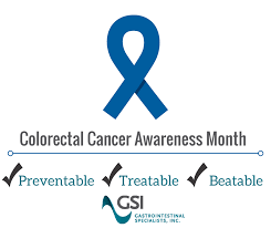There are more than 1.5 million survivors of colorectal cancer in the united states. March Is National Colorectal Cancer Awareness Month Gastrointestinal Specialists Inc
