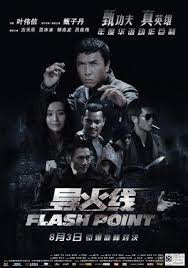 An older movie i watched when i was younger.i believe there blue yellow and red karate robes they protect their house.im not to sure. Flash Point Film Wikipedia