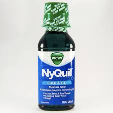 Nyquil Cold Flu Liquid Dosage Rx Info Uses Side Effects