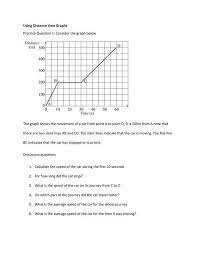 Distance vs time graphs online worksheet for grade 6th, 7th and 8th. Distance Time And Velocity Time Graphs Csec Math Tutor