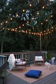 Outdoor patio ideas don't get more gorgeous than these! Our Back Deck Patio Reveal Tips For Decorating An Inviting Outdoor Space Root Dwell