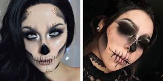 Beau maquillage halloween maquillage tête de mort maquillage reine des neiges maquillage cosplay maquillage effets spéciaux maquillage de déguisement deguisement halloween femme maquillage artistique maquillage squelette mexicain. Meilleurs Maquillages Tete De Mort Pour Halloween