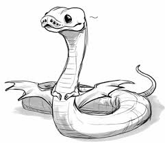 A Cute Story About This Little Wyvern Is Just Waiting To Be Written Art Sketches Doodles Snake Drawing Snake Art
