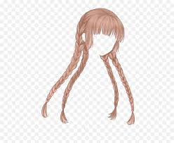 Anime hairstyles female often sport wispy bangs and a lot of layers that softly frame the heroine's beautiful face. Pin Long Hair Anime Hairstyles Png Anime Hair Transparent Free Transparent Png Images Pngaaa Com