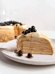 Brown Sugar Boba Crepe Cake Catherine Zhang Recipe Crepe Cake Yummy Cakes Buttered Vegetables