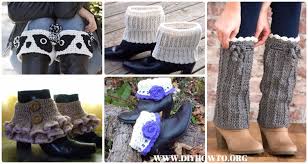 Stay warm on chilly autumn nights with these 27. Crochet Boot Cuffs Toppers Free Patterns Tutorials
