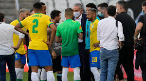 Brazil's health regulator demanded that argentina's four premier league players isolate due to their status playing for uk teams, . Xpv9l0nsvqboam