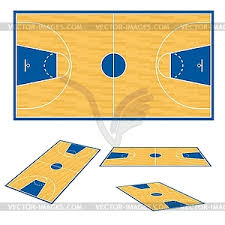 And the 30' x 30' kit weighs 910 lbs. Basketball Court Floor Plan Vector Clipart