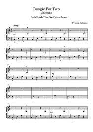 When i watch my son and daughter play a duet with their teacher, it really pushes them to keep up with the timing and hit the right notes. Boogie For Two A Piano Duet For Beginners By Yvonne Johnson Music