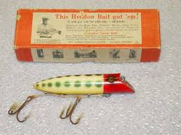 Black And Yellow Fishing Lures Heddon 8550 King Basser Yellow Body With Green Black Spots And Red Head Black Spot Yellow Bodies Fishing Lures