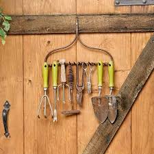 10 Absolutely Creative Diys For Your Kitchen 1 Open Shelves Craft Academy Diycraftsacademy Com In 2020 Garden Tool Rack Garden Tools Garden Tool Storage