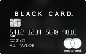The new credit card with a chip in it in your wallet ‒ touted as being less vulnerable than the old magnetic swipe version ‒ isn't as safe as you think. Luxury Card Mastercard Black Card