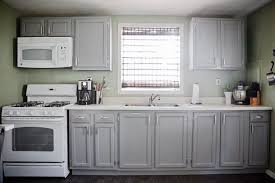 Gray Cabinets Green Walls White Appliances Cabinets Are Painted A Tweaked Version Of Thunder By Ben White Appliances Grey Cabinets White Kitchen Appliances
