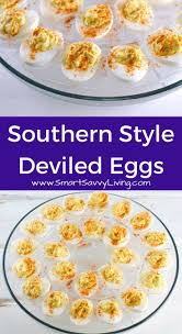 Southern Style Deviled Eggs Recipe This Super Easy Southern Appetizer Is Always One Of The Easy Southern Appetizers Deviled Eggs Recipe Southern Deviled Eggs