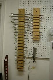 Wrench Rack Garage Organisation Garage Organization Tips Wrench Storage