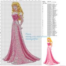 Cross stitch and embroidery patterns to download come in a range of beautiful styles. Princess Aurora Cross Stitch Pattern Free Cross Stitch Patterns Simple Unique Alphabets Baby