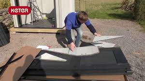 A karbantartást nem igénylő artisan 9x7 kerti ház egyedi gyantakompozícióból készül, amely kiváló minőségű anyagot állít elő a Keter Shed Assembling The Keter 8x10 Shed Youtube