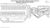 08 2008 dodge ram fuse box diagram under hood (integrated power module). Fuse Box Location And Diagrams Toyota Camry Xv40 2007 2011 Youtube